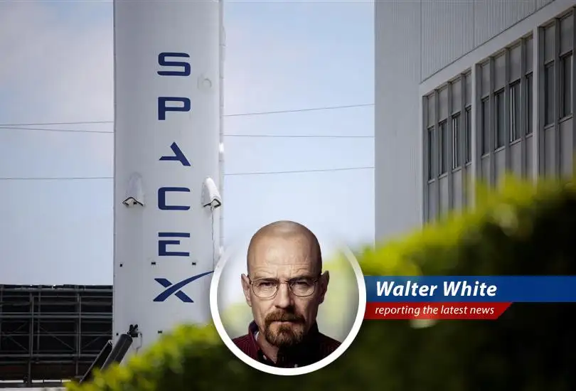 SpaceX Falcon 9 rocket launching, symbolizing the company's ambition and potential for a massive IPO.