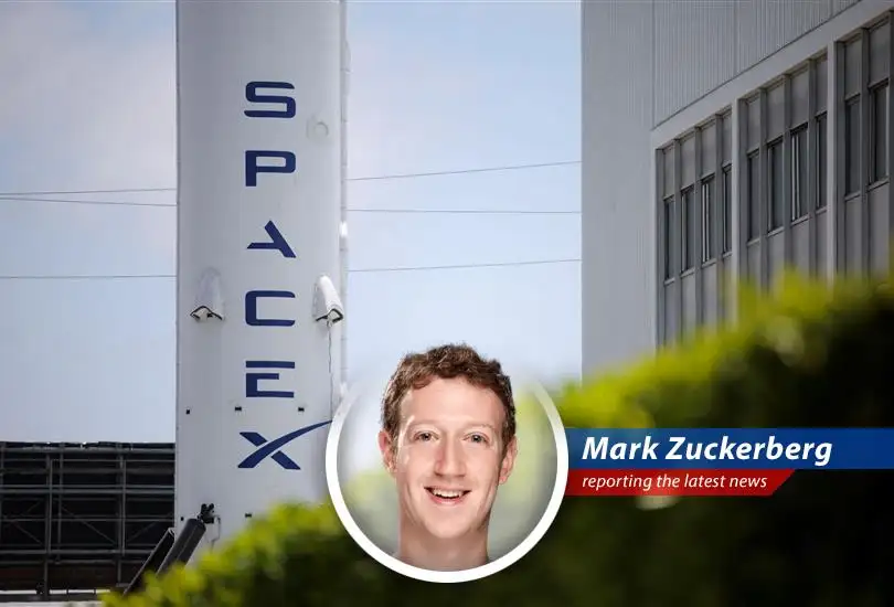 SpaceX's Falcon 9 rocket launches, symbolizing the company's innovative approach to space travel and its growing market value.