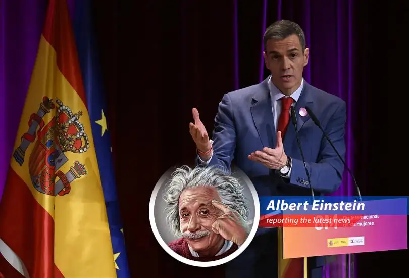 Spanish Prime Minister Pedro Sánchez addresses the nation, defending his stance against U.S. military actions.