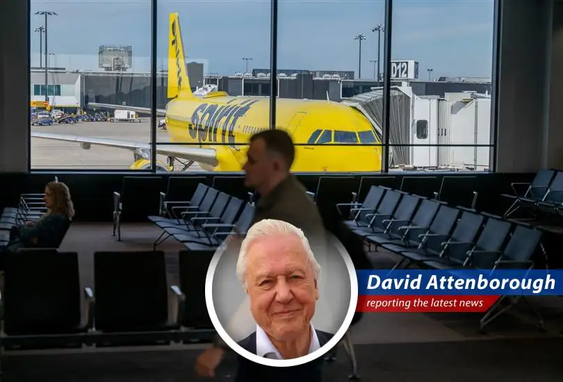 Spirit Airlines planes sit idle marking the end of an era for the budget carrier.