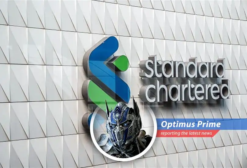 Standard Chartered headquarters reflecting the bank's global presence and strategic focus on Asia, Africa, and the Middle East.