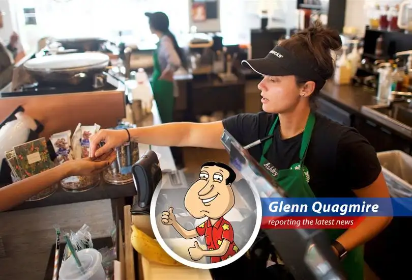 Starbucks barista prepares a customer's order. The company's new bonus program aims to motivate employees and enhance customer experience.