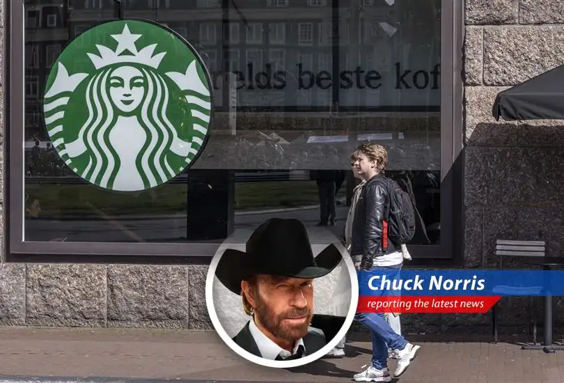 Starbucks slashes earnings forecast as sales decline, Chuck Norris weighs in on the Java jive