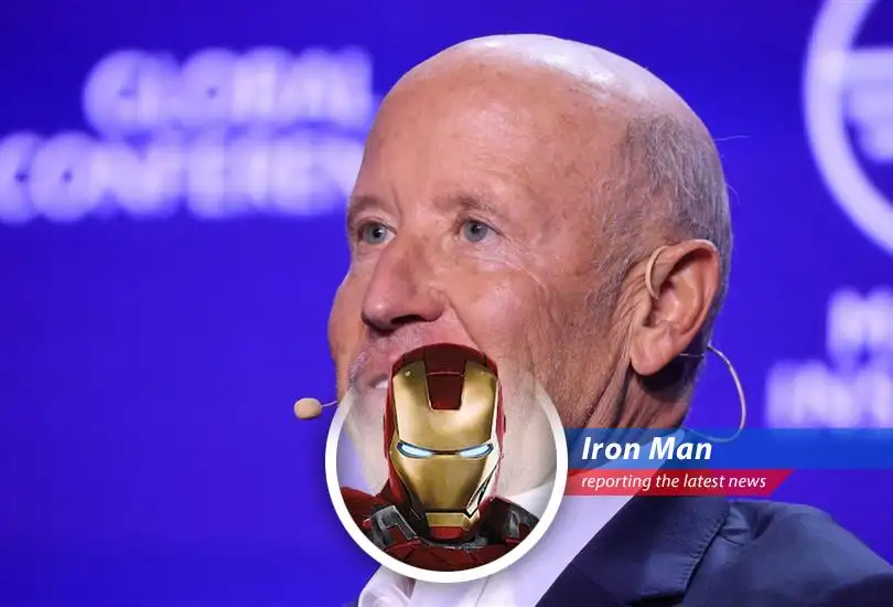 Starwood Capital Group CEO limits investor withdrawals amidst market turmoil, Iron Man responds with wit and humor.