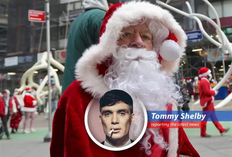 Stefan Pildes, SantaCon's president, is accused of misusing charity funds for personal gain. Sounds like someone needs a visit from the Peaky Blinders.