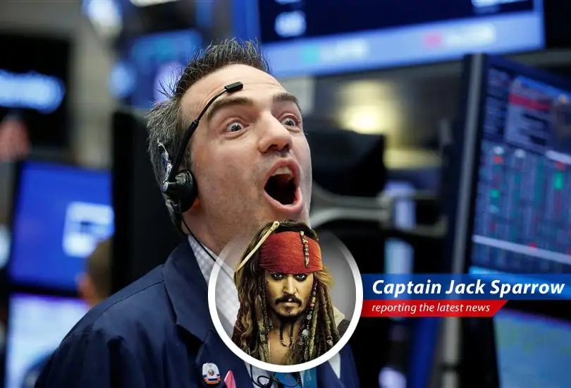 Stocks experience a dramatic rebound as peace talks and solid earnings buoy investor sentiment. Captain Jack Sparrow might say, 