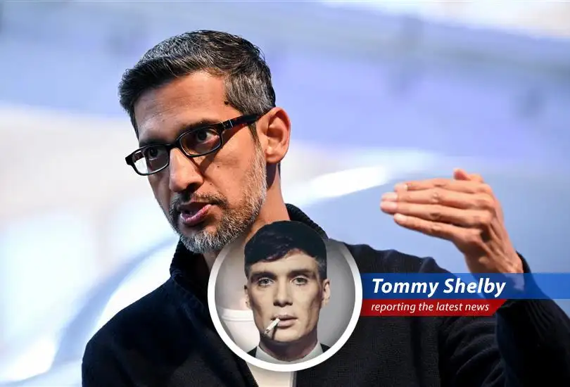Sundar Pichai discusses Alphabet's investment strategy mirroring high-stakes gambles familiar to a Shelby operation.