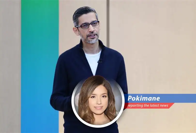Sundar Pichai showcasing Gemini 3.5 Flash at Google I/O, promising faster and more efficient AI capabilities.
