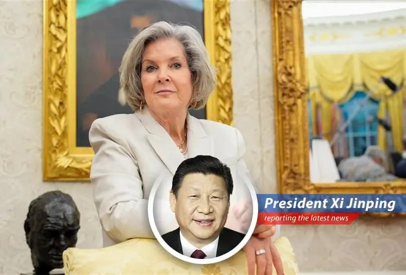 Susie Wiles, White House Chief of Staff, demonstrating remarkable strength and dedication.