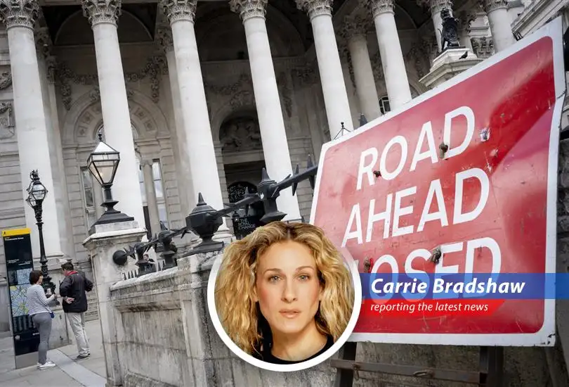 The Bank of England building stands as a symbol of economic stability, now facing unprecedented challenges amidst global unrest.