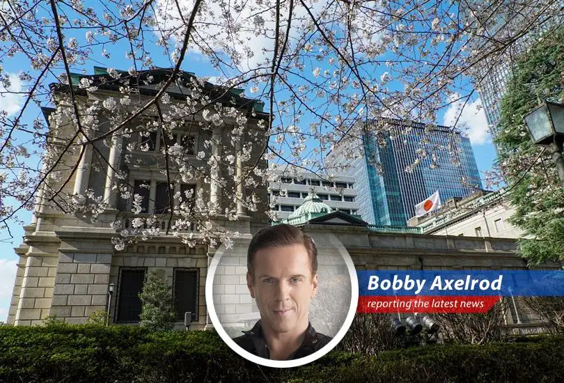 The Bank of Japan headquarters in Tokyo, where monetary policy decisions are made amidst global economic uncertainty.