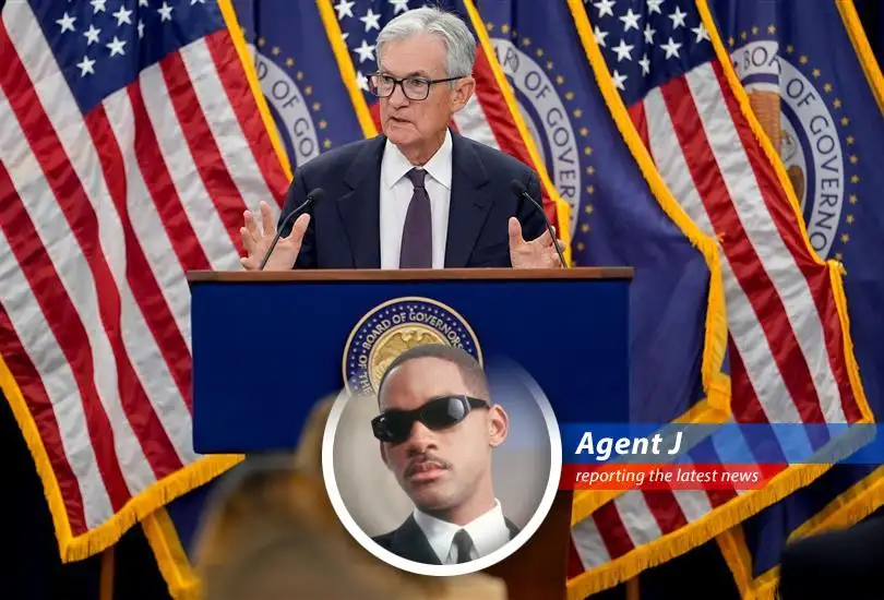 The Federal Reserve building stands firm, much like their interest rate policy amidst global uncertainty.