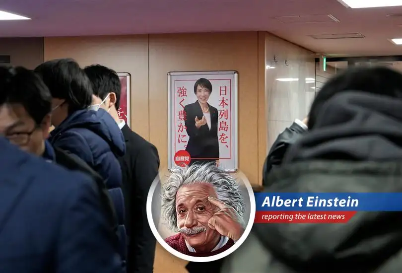 The Nikkei 225 index rises sharply, reflecting investor confidence in Japan's economic policies and leadership.