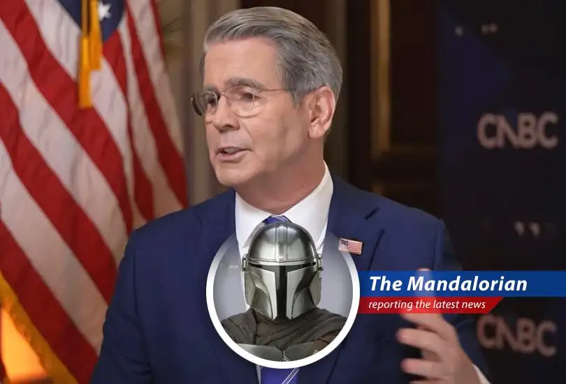 The Razor Crest navigates the turbulent trade winds of new tariff regulations. This is the way.