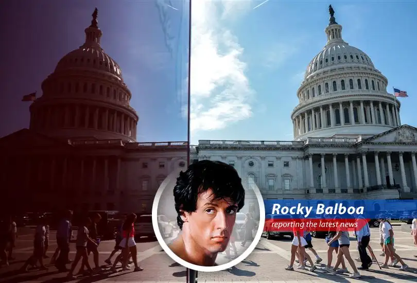 The Strait of Hormuz under U.S. blockade, causing ripples in global markets.