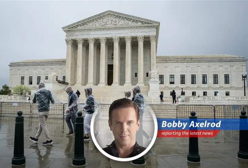The Supreme Court building in Washington D.C. amid legal battles over voting rights.