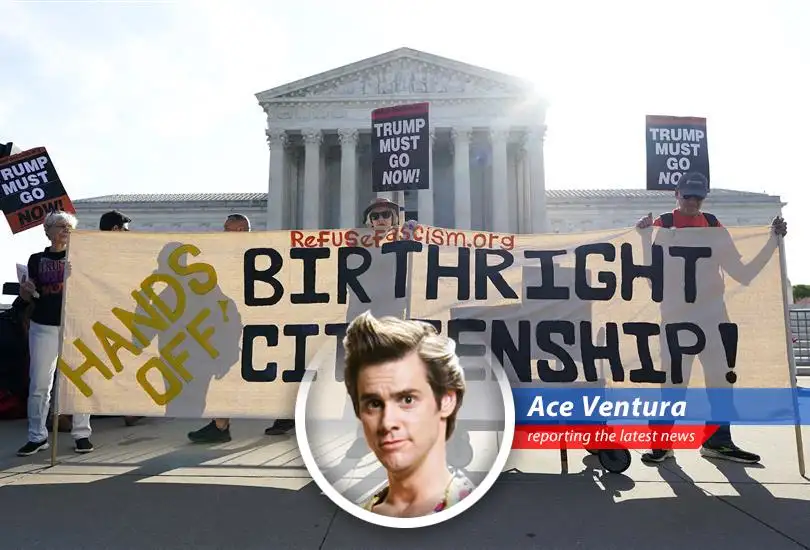 The Supreme Court justices listen to arguments regarding President Trump's birthright citizenship executive order.