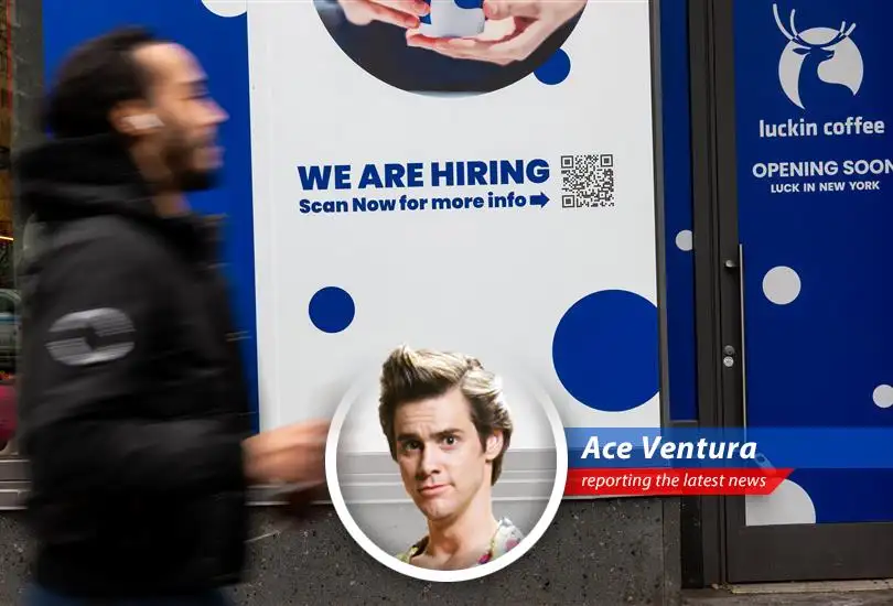 The U.S. job market shows mixed signals, with hiring rates improving amid the shadow of the Iran war's potential impact.