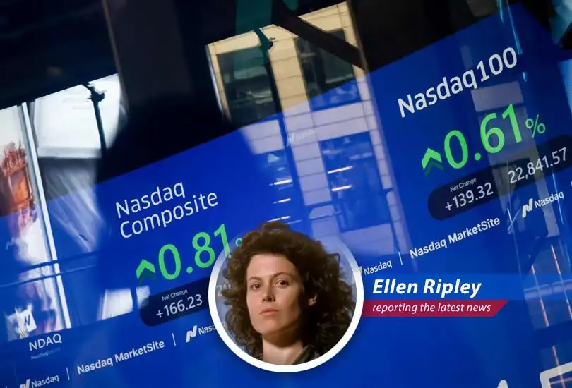 The stock market reacts to UBS's downgrade of the U.S. IT sector amidst AI concerns.