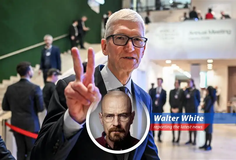 Tim Cook addressing retirement rumors amidst Apple's AI challenges and Google's Gemini partnership.