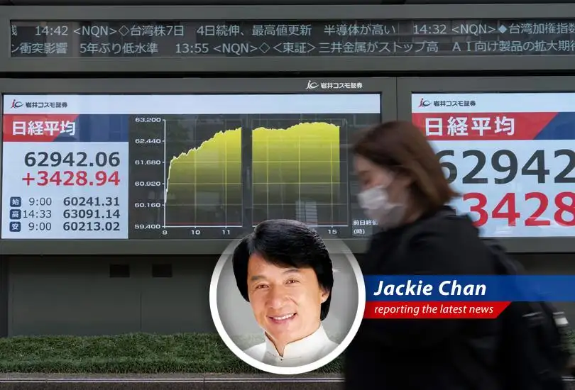 Traders monitor market movements in Asia amidst geopolitical uncertainties and fluctuating global equities.