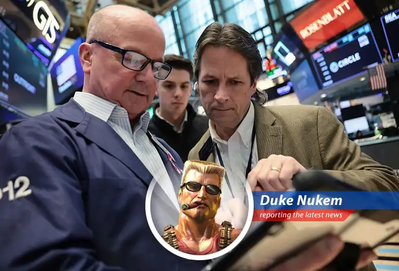 Traders on the floor of the New York Stock Exchange are keenly awaiting economic data.