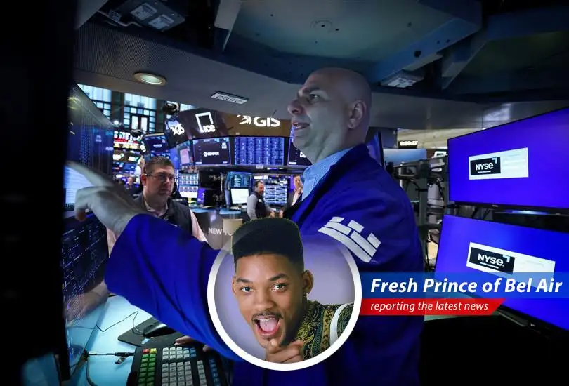 Trading floor activity, hinting at potential market manipulation ahead of a major announcement.