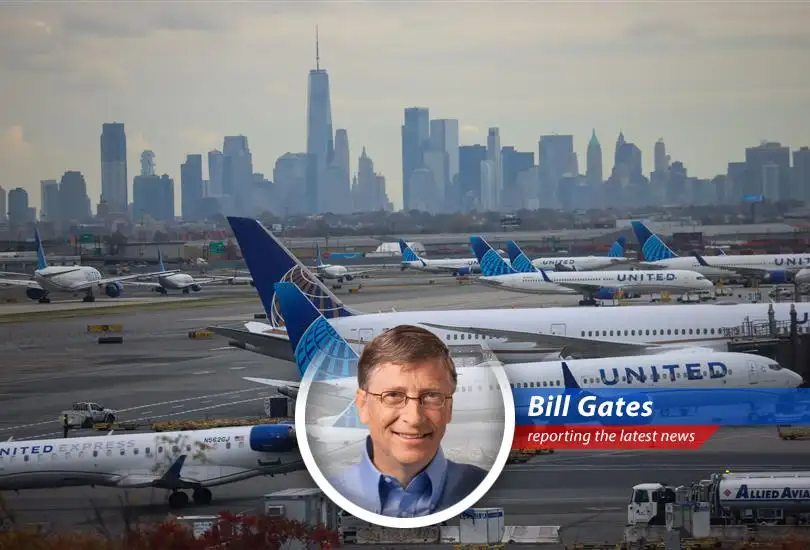 Travelers at an airport check-in counter, symbolizing increased baggage fees.