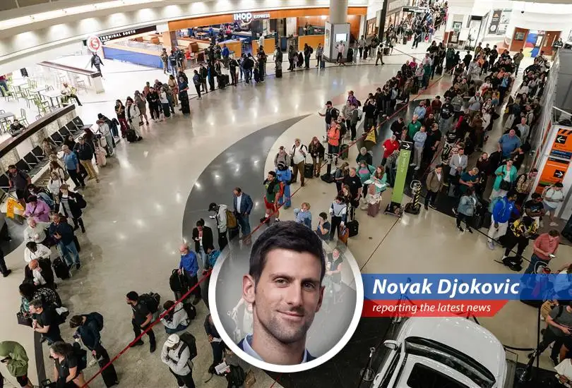 Travelers face extensive delays at major U.S. airports due to staffing shortages during the government shutdown.