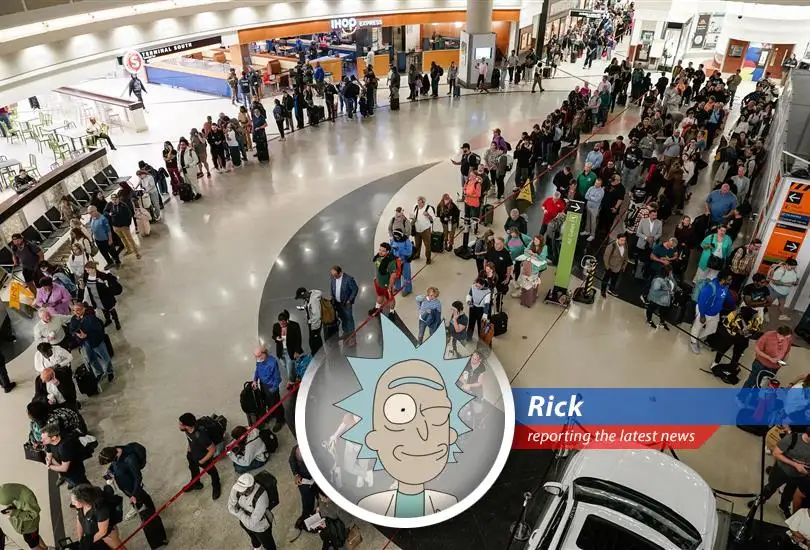 Travelers face long lines at U.S. airports due to the government shutdown, prompting consideration of National Guard deployment.