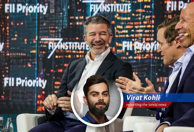 Travis Kalanick unveiling Atoms, his ambitious venture into mining, transport, and robotics.