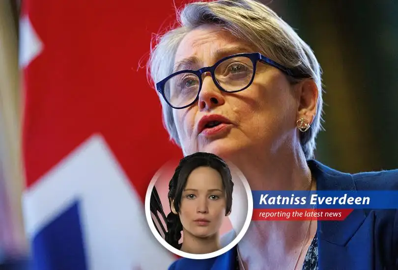 UK Foreign Minister Yvette Cooper addresses the Strait of Hormuz situation, pushing for free passage and regional ceasefire.