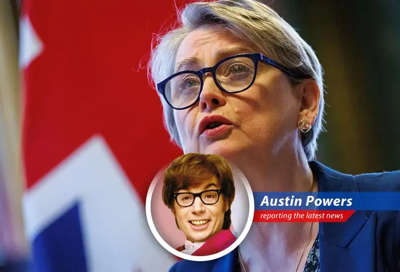 UK Foreign Minister Yvette Cooper ready to ensure free navigation in the Strait of Hormuz, grooooovy.