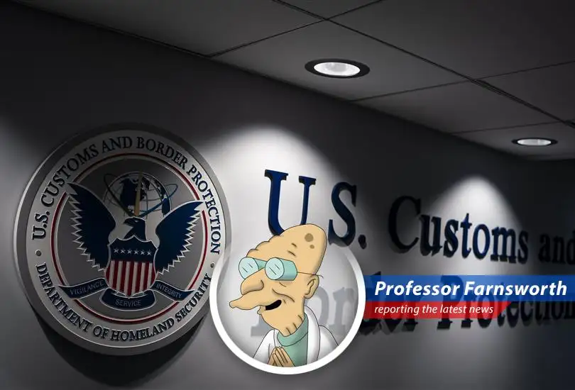 U.S. Customs and Border Protection headquarters, where technological challenges hinder the processing of tariff refunds.