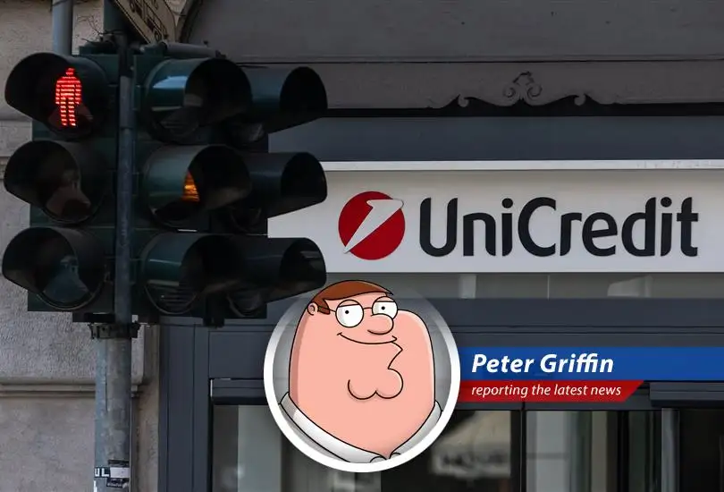 UniCredit CEO Andrea Orcel making moves, just like Peter trying to get a discount at the Drunken Clam. Quahog would be proud maybe.