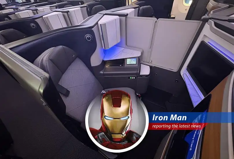 United Airlines' Polaris cabin, now available in tiered fare options.