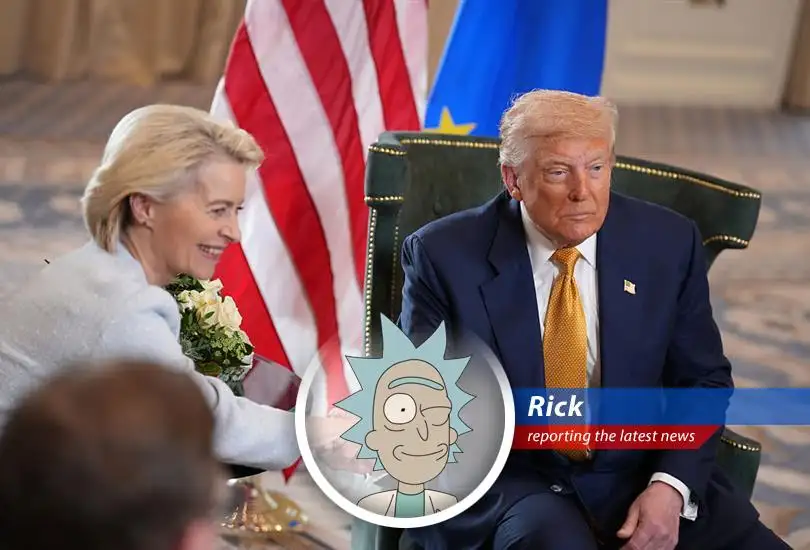 Ursula von der Leyen announces provisional agreement on trade legislation.