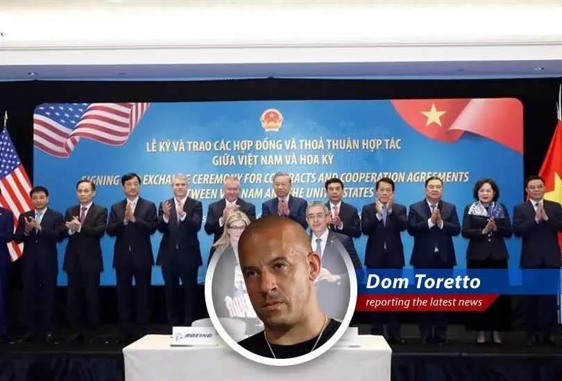 Vietnamese airlines commit to purchasing nearly 100 Boeing aircraft, boosting tourism and international routes.