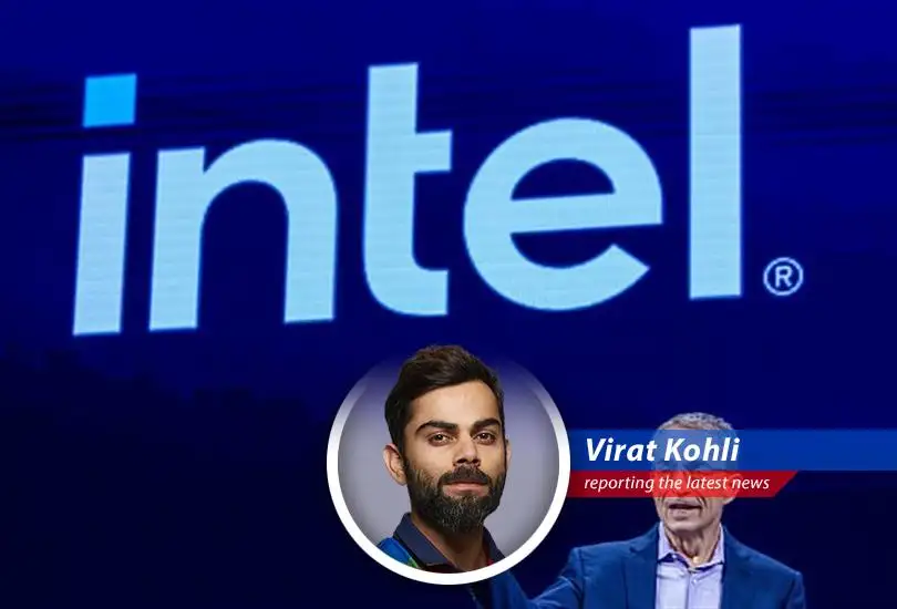 Virat Kohli humorously comments on Intel's CEO striving to reclaim chip supremacy in the tech world.