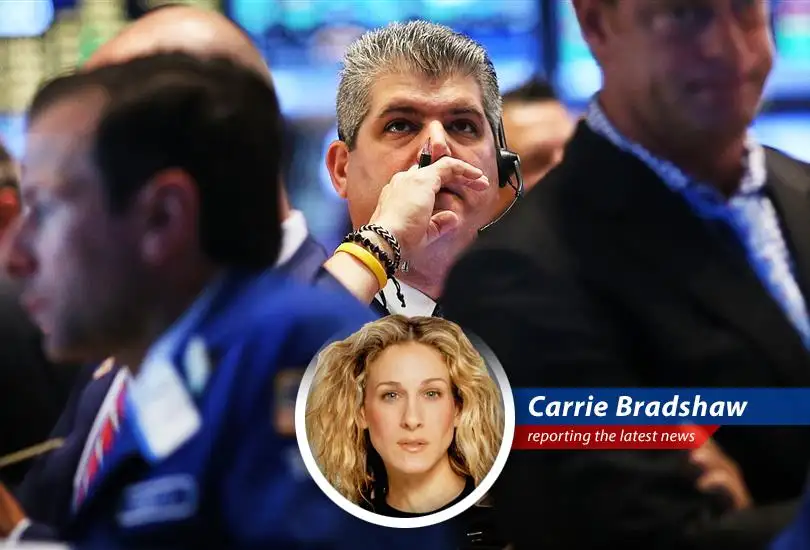 Wall Street traders react to market news, balancing optimism with caution in a climate of economic uncertainty.