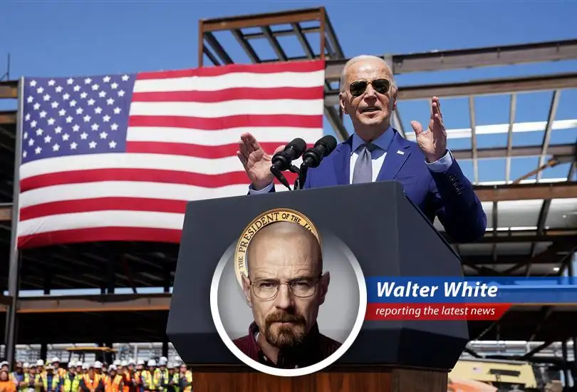 Walter White shares his thoughts and humor on the semiconductor funding distribution