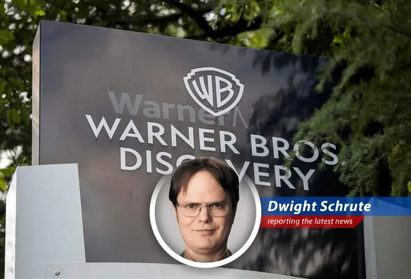 Warner Bros. Discovery directors resign due to potential antitrust violation, sparking Dwight Schrute's curiosity.