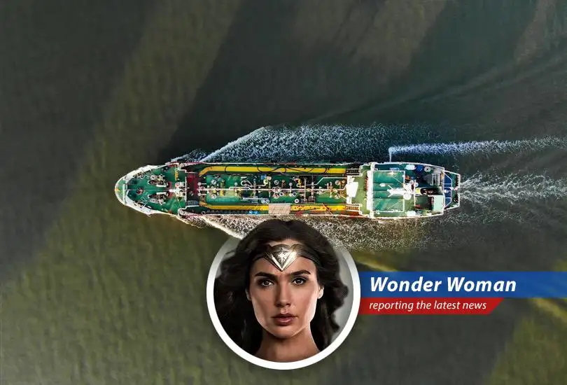 Wonder Woman observes global events, offering her unique perspective on peace, energy, and technology.