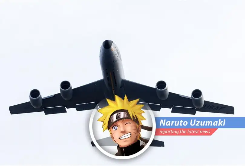 Wreckage of a KC-135 refueling plane. All six crew members were confirmed dead following the crash in Iraq.