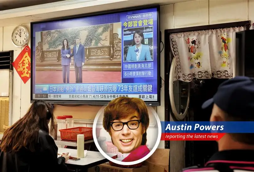 Xi Jinping meets Cheng Li-wun signaling a potential thaw in cross-strait relations. Is peace in the air, baby