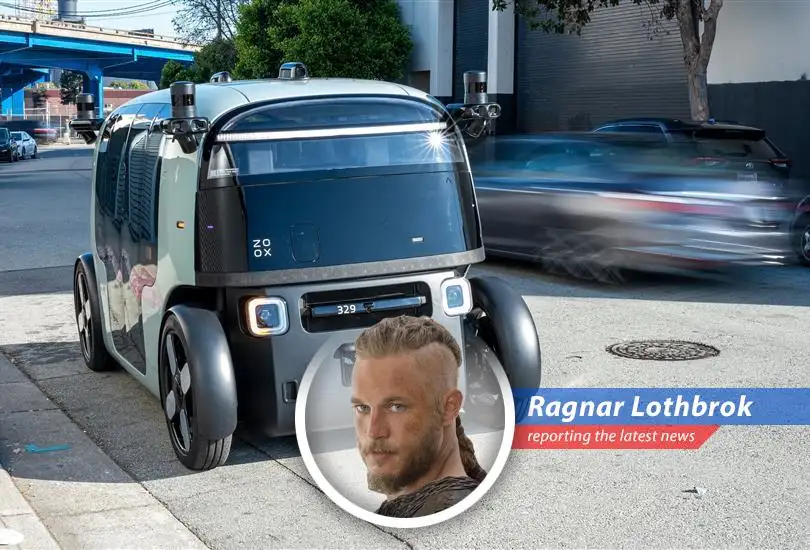 Zoox's autonomous vehicle navigates the streets during testing. The company is expanding its reach to new US markets, aiming to refine its AI in diverse conditions.