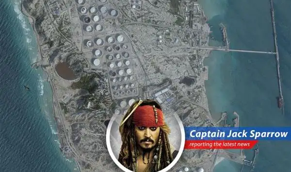 A strategic overview of the Strait of Hormuz and the targeted UAE ports, illustrating the heightened geopolitical risks.