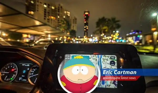 An artist's impression of what happens when GPS goes haywire in the Persian Gulf. It's not pretty, you guys.