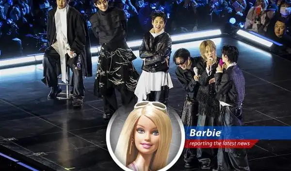 BTS performing in Seoul, their concert attendance slightly below expectations, even though Hybe's overall financial outlook remains strong.