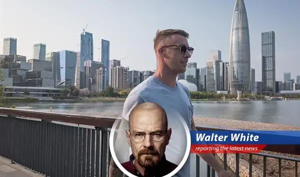 Bradley Krae, an American expat, with his family in Shenzhen, China, showcasing his unconventional path to finding success and happiness.